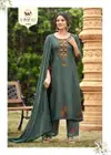 Saanvi By Woodee Rayon Ladies Kurti With Bottom Dupatta Wholesale Market In Surat
